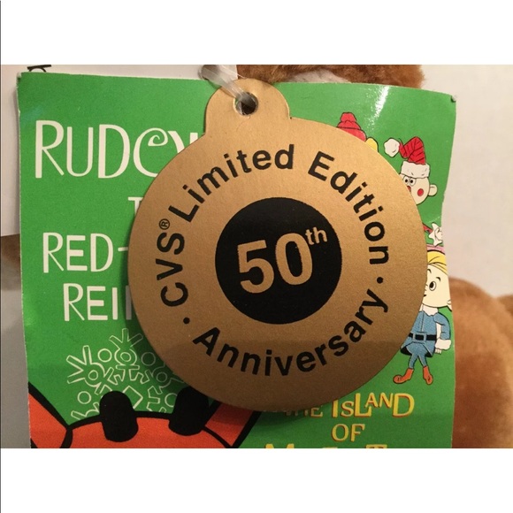 Rudolph Limited 50th Anniv of Song Edition Plush H - Picture 6 of 9